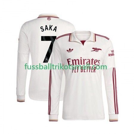 Fußballtrikots Arsenal Bukayo Saka 7 2025-2026 Langarm 3rd trikot kaufen